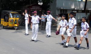 student  traffic patrol_Chennai